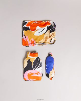 New Zealand Ted Baker 628X202123 Women | Ted Baker Roseeni Bolt On Floral Waterbottle Set Black